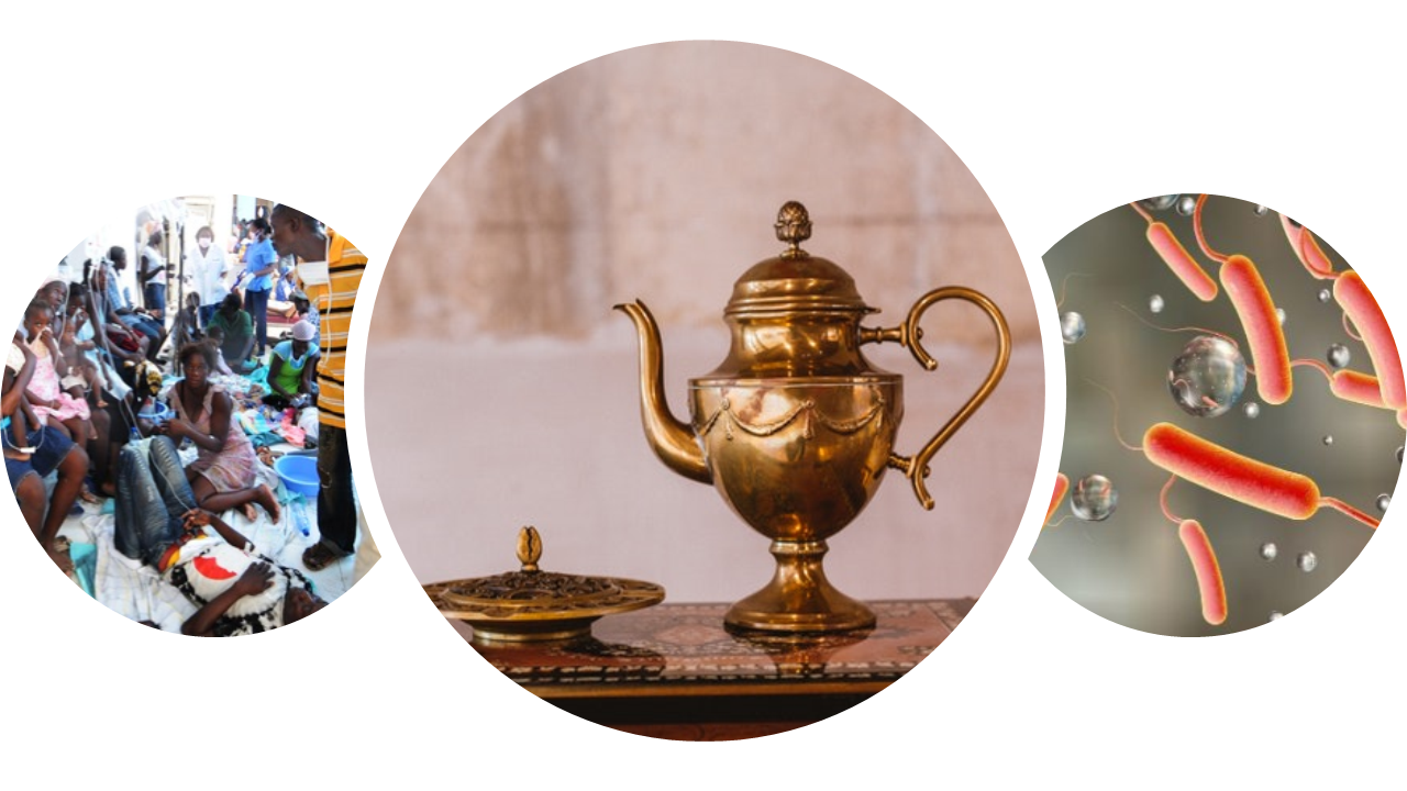 Drinking water from copper vessel