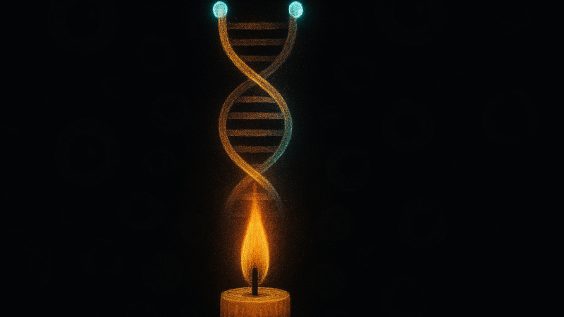 How Your Telomeres Burn a Candle That Controls Lifespan—And How to Keep It Flickering