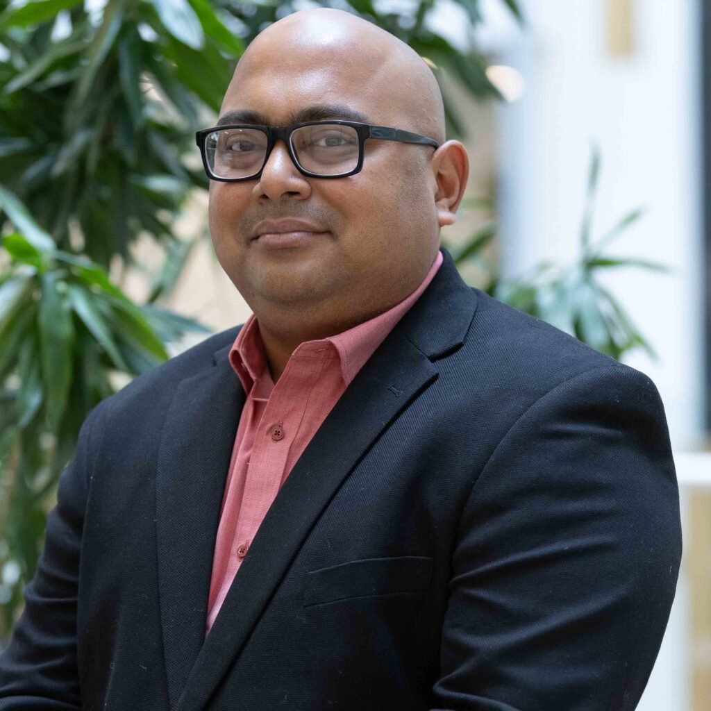 Portrait of Dr Subir Roy