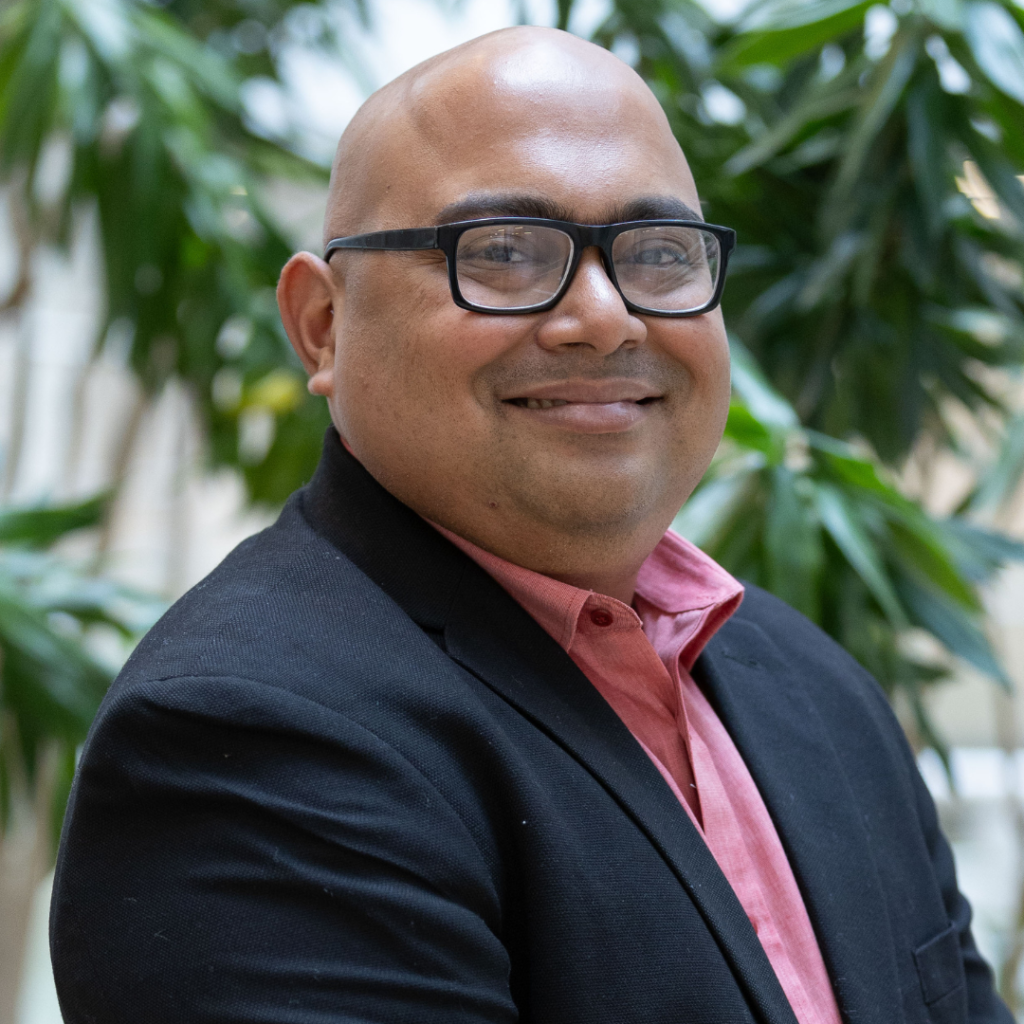Portrait of Dr Subir Roy