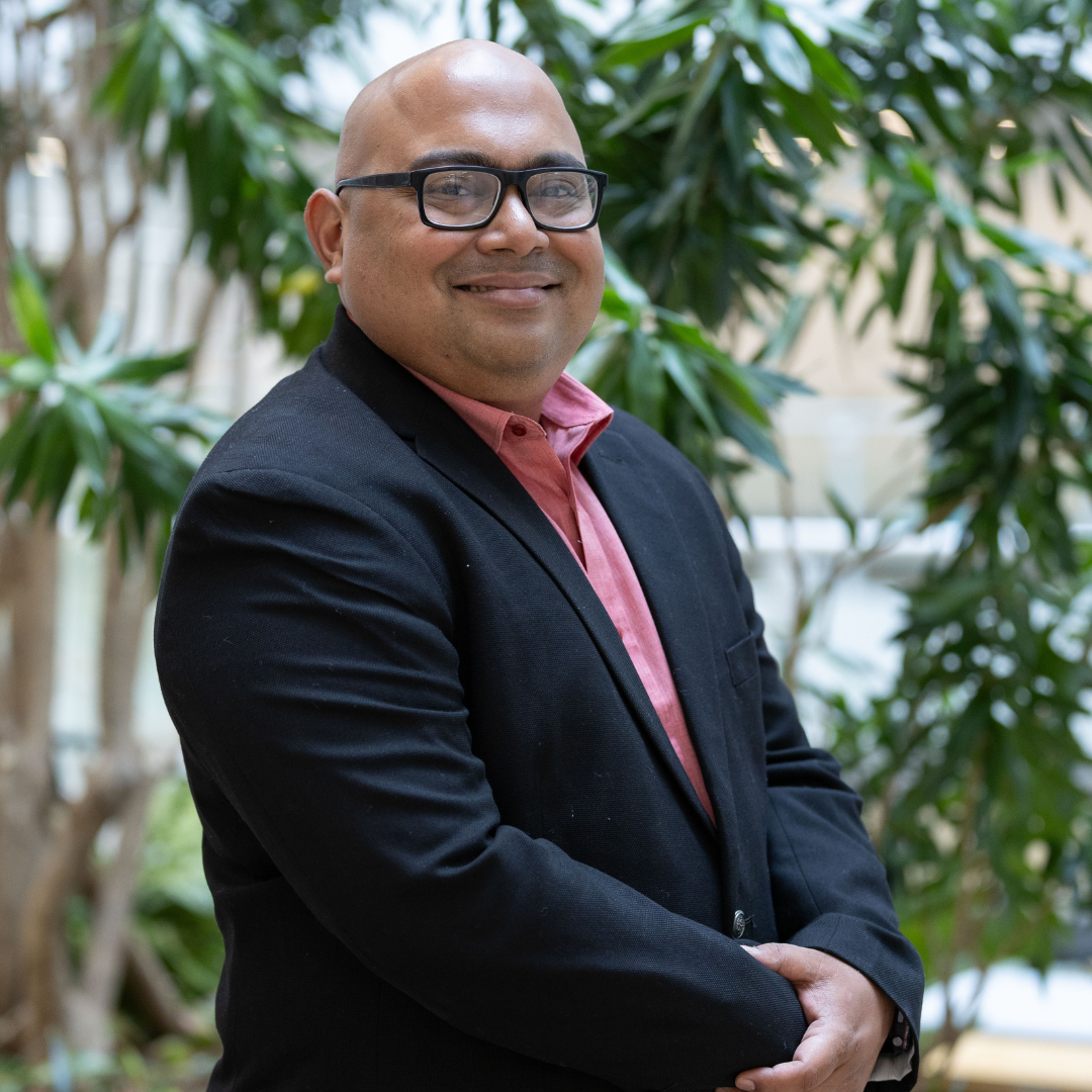 Portrait of Dr Subir Roy